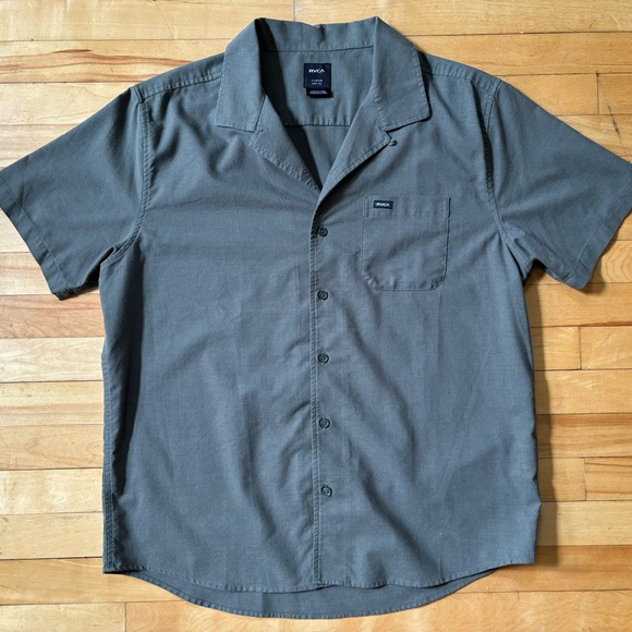 RVCA THAT'LL DO STRETCH SHORT SLEEVE SHIRT - Picture 1 of 4